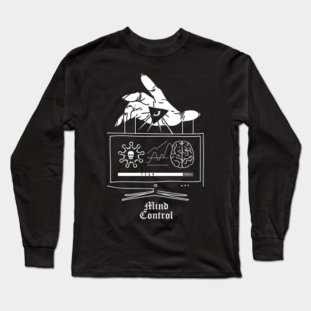 mind control Long Sleeve T-Shirt by Skidipap